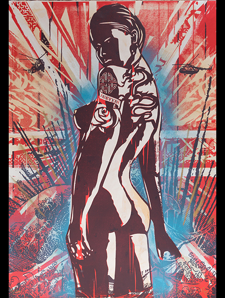 Copyright the artist - Lady of the Lake - Never Forever. Limited edition print