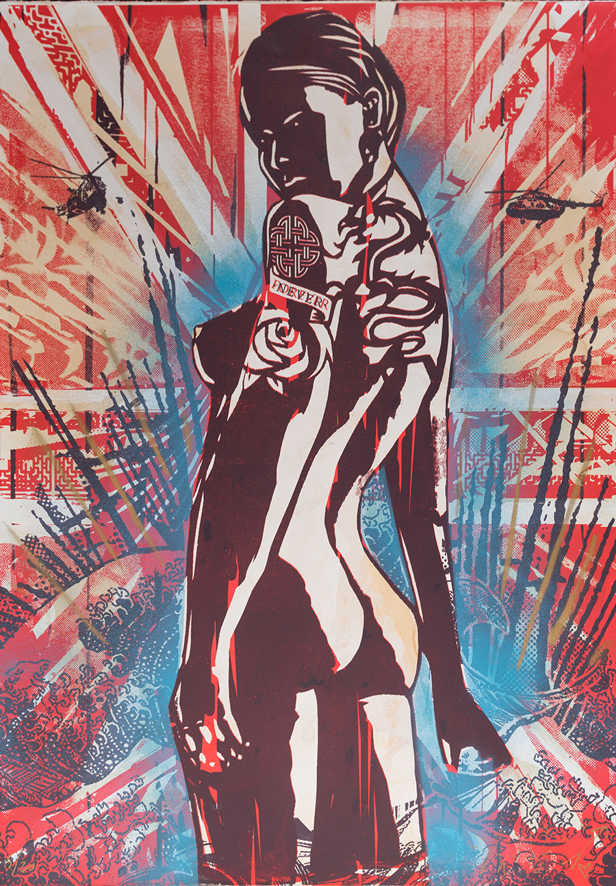 Copyright - Lady of the Lake - Never Forever. Limited edition print 