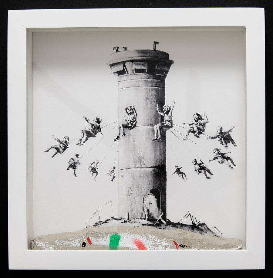 Banksy Walled Off Hotel box set - numbered