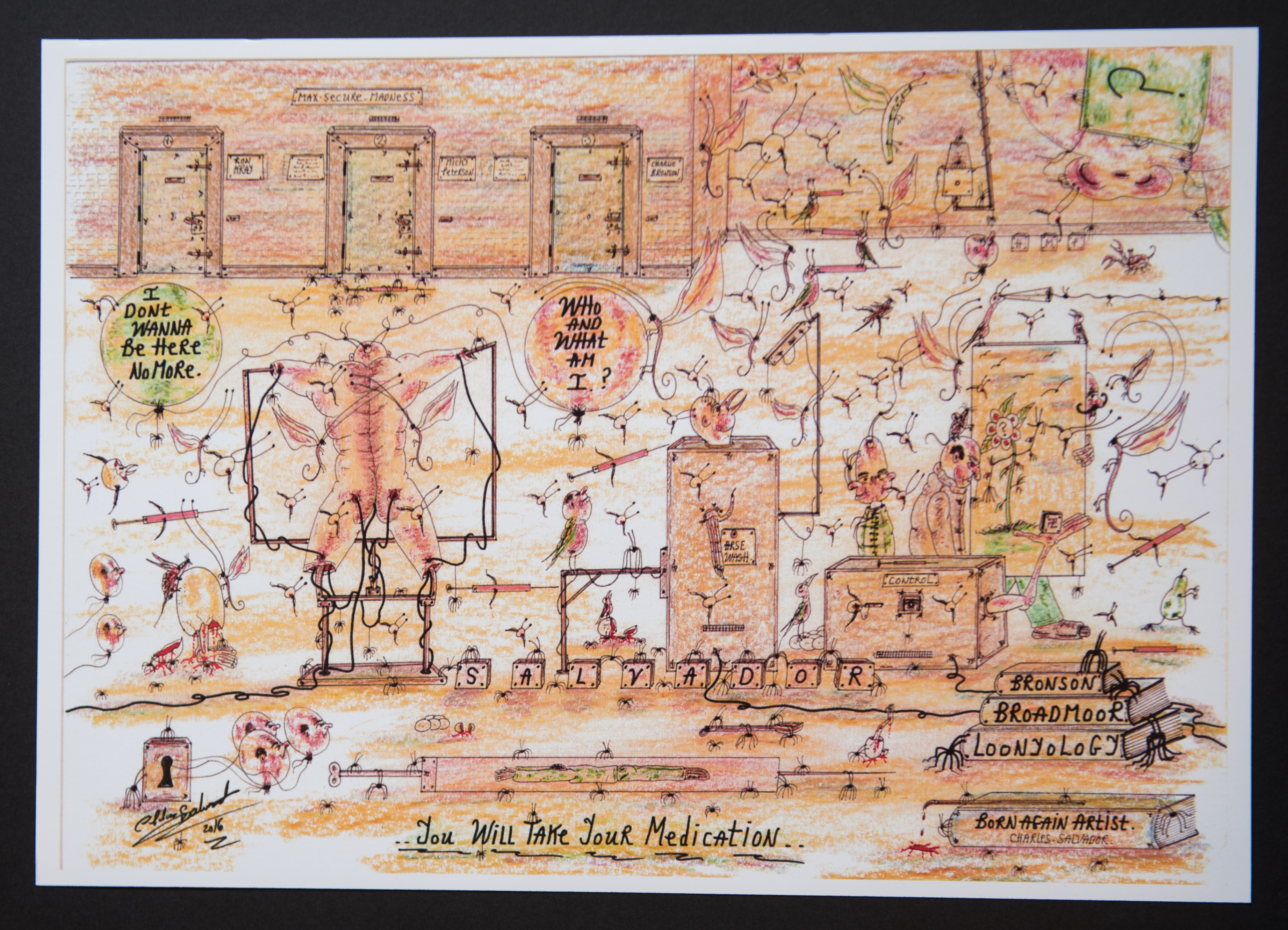 Charles Bronson - Broadmoor Collection - Who and What Am I
