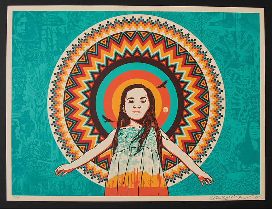 Ernesto Yerena Ganas Indigenous Roots Reclaimed - Signed Limited Edition Print