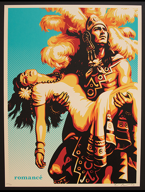 Ernesto Yerena - Romance - Signed Limited Edition Art Print
