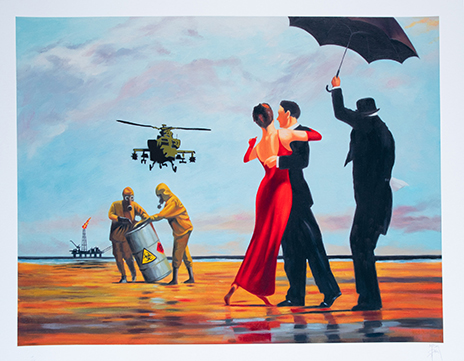 Mason Storm Toxic beach signed numbered limited edition print