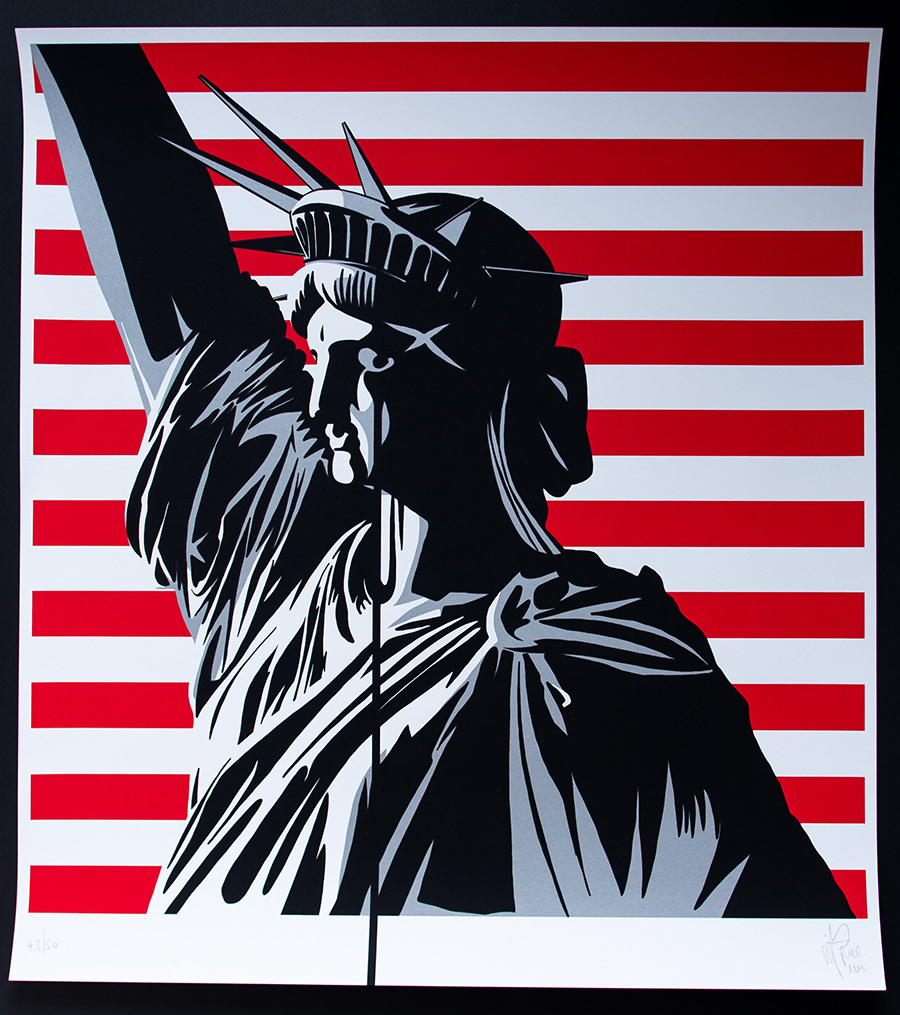 Pure Evil – America’s Nightmare 2020 Born In The USA - signed limited edition print